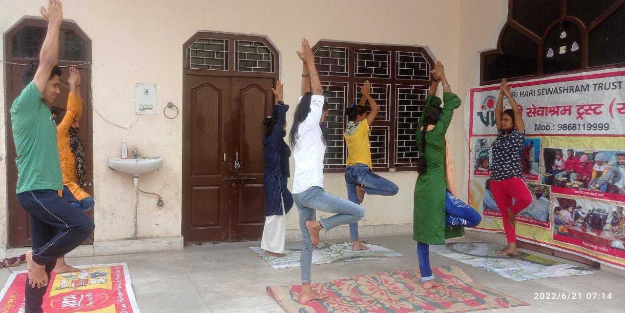 A community yoga and wellness camp held at the trust